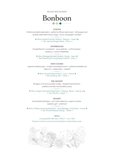 Bekijk menu Bonboon
