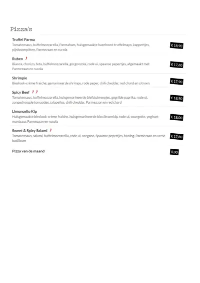 Bekijk menu Eetwinkel Buurman & Buurman - Groningen