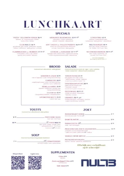 View menu Nul73