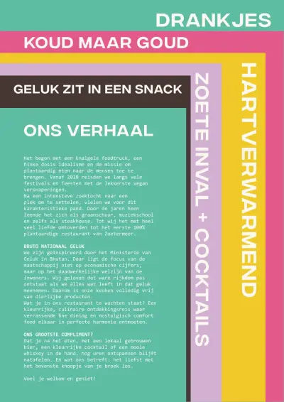 Bekijk menu Ministerie van Geluk