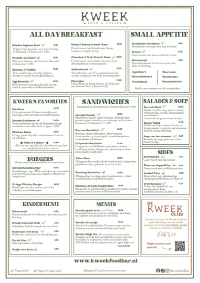Bekijk menu Koffie&JIJ - Hilversum