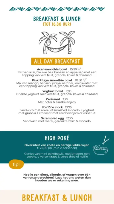 View menu Bowls 'n Rolls