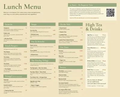 Bekijk menu De Koperen Tuin