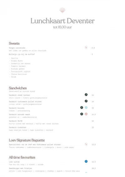 View menu Loev - Deventer