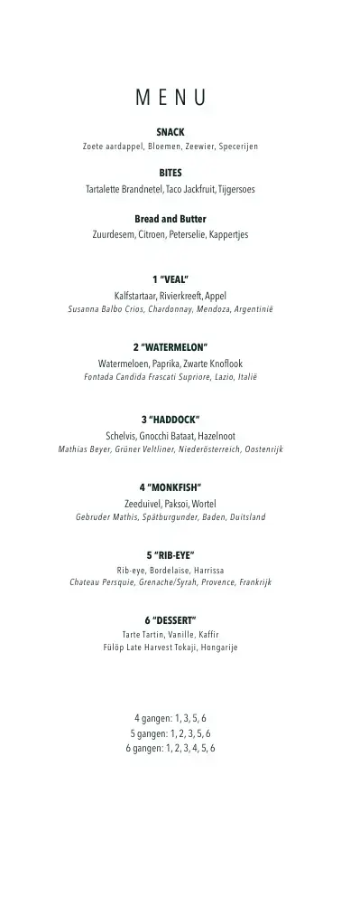 Bekijk menu The Lemon Tree