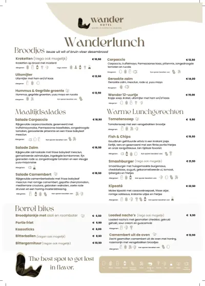 Bekijk menu BEAU