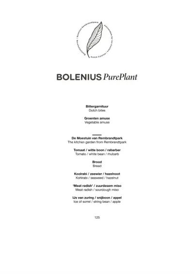 View menu Bolenius