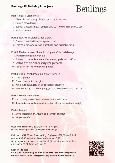 Bekijk menu Beulings
