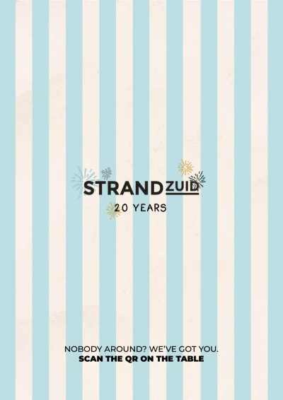 View menu Strand Zuid