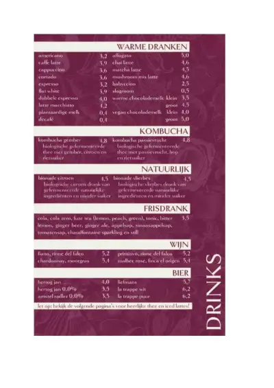 Bekijk menu Roxo Lunchcafé
