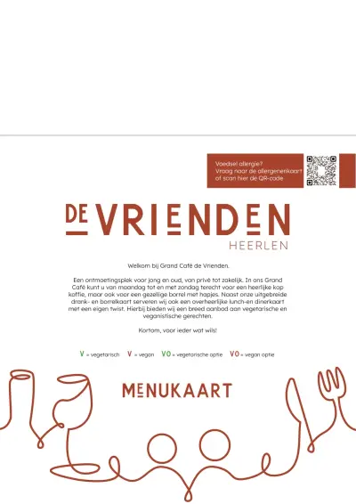 Bekijk menu De Vrienden Heerlen