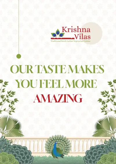 View menu Krishna Vilas - Hoofddorp