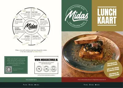 Bekijk menu Midas