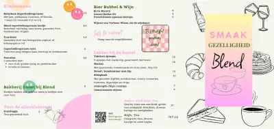 View menu Blend ontbijt