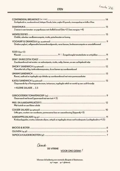 View menu Club Café & Luncheonette