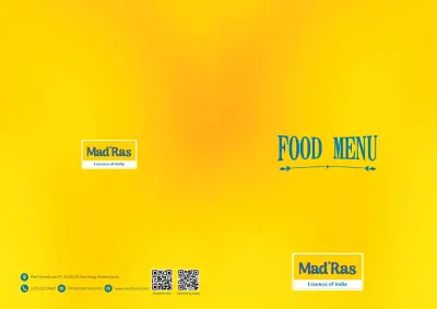 Bekijk menu Mad'Ras Indian