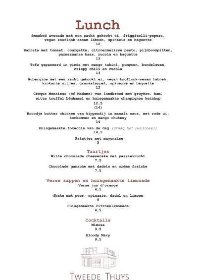 Bekijk menu Goldmund
