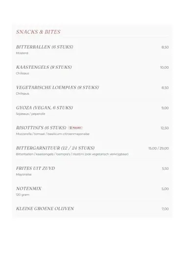 View menu Venster 33