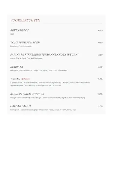 View menu Venster 33