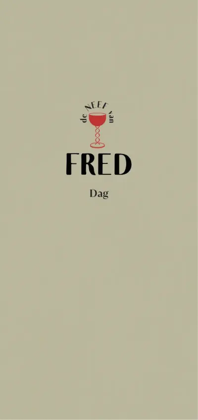 Bekijk menu de Neef van Fred