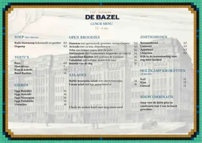 Bekijk menu Café-Restaurant de Bazel