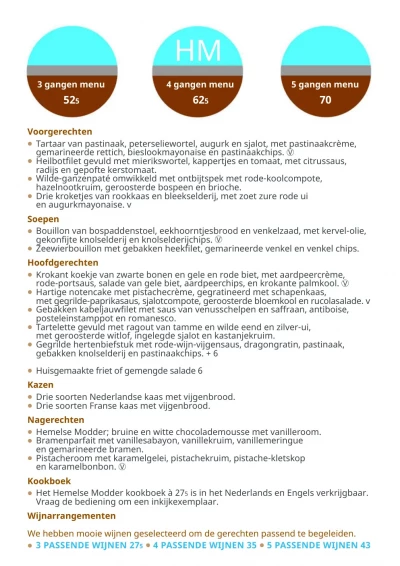 View menu Hemelse Modder