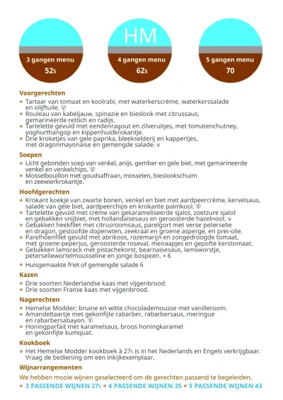 View menu Hemelse Modder