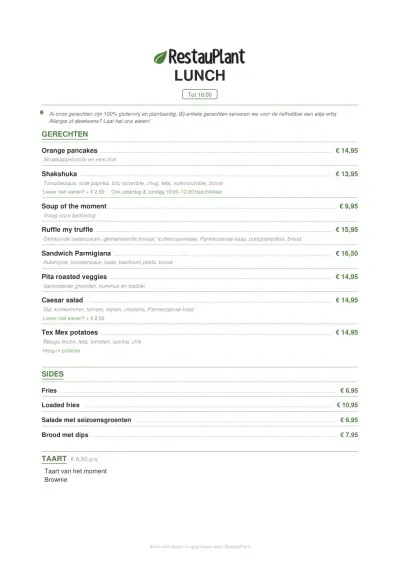 Bekijk menu Gys - Voorstraat
