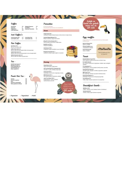 Bekijk menu Mr NonNo Center