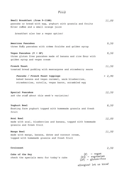 Bekijk menu Lilith