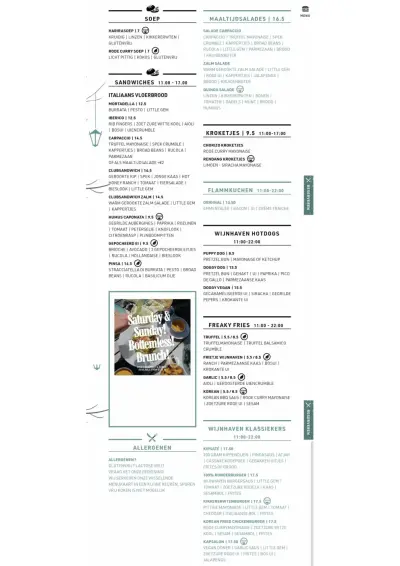 Bekijk menu Café de Wijnhaven