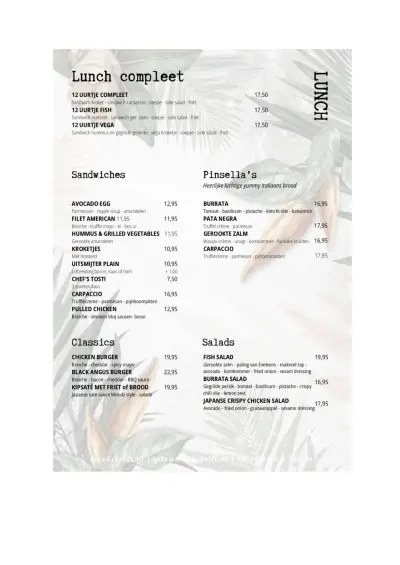 Bekijk menu Moodz