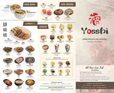 Bekijk menu Yosshi