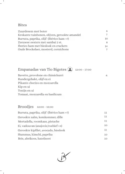 Bekijk menu Tommy's & Zuurveen