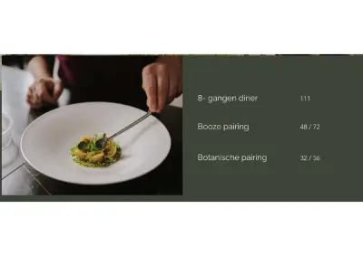View menu Konijnenvoer