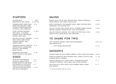 Bekijk menu De Vergulden Eenhoorn