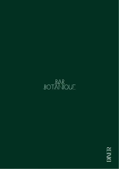 View menu Bar Botanique