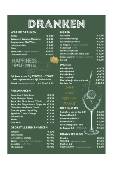 Bekijk menu Restaurant Leefgoed