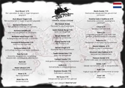 View menu Silk Road - Tilburg