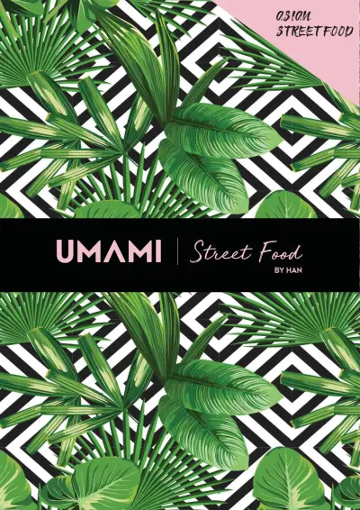 View menu Umami by Han - Den Haag