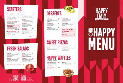 View menu Happy Italy - Breda