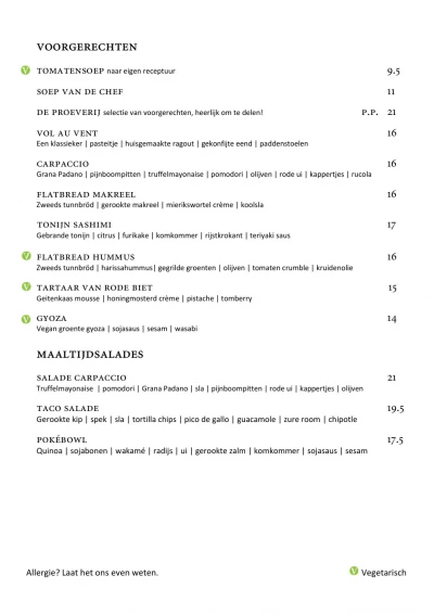 View menu De Colonie - Breda