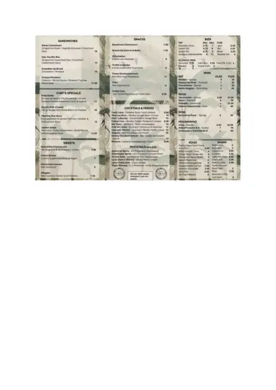 Bekijk menu New Vegas