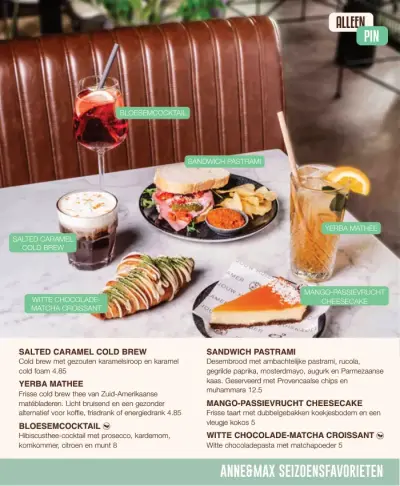 Bekijk menu Anne&Max - Arnhem