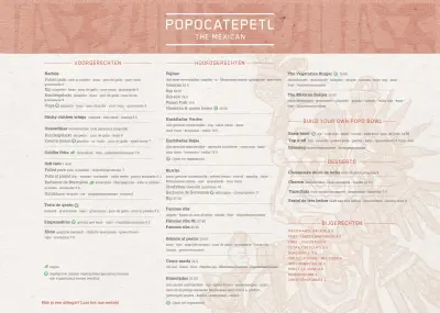 View menu Popocatepetl - Rotterdam