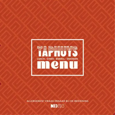 Bekijk menu 't Taphuys - Utrecht