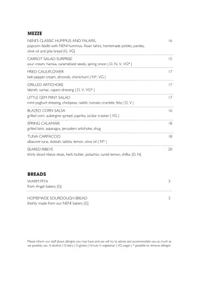 View menu Neni