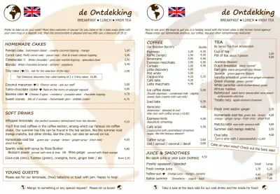 View menu De Ontdekking